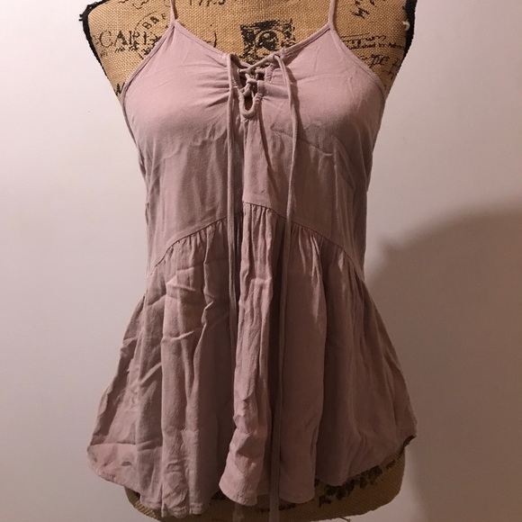 L.A Hearts by Pacsun lace up tank top - Picture 4 of 6